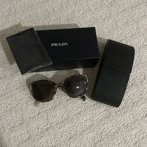 Authentic Prada Tortoiseshell Sunglasses